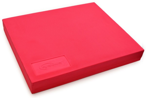 Balance Pad 48x40x6cm TPE Board Gleichgewichts Matte Yoga Kissen Balancepad Rot