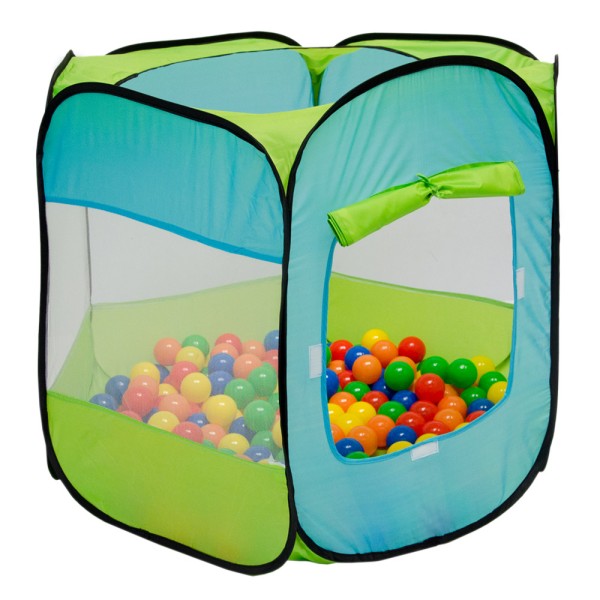 Spielzelt Kinderzelt Pop-Up-Zelt Eliot Bällebad Zelt für Drinnen und Draußen Kinderspielzelt inkl.