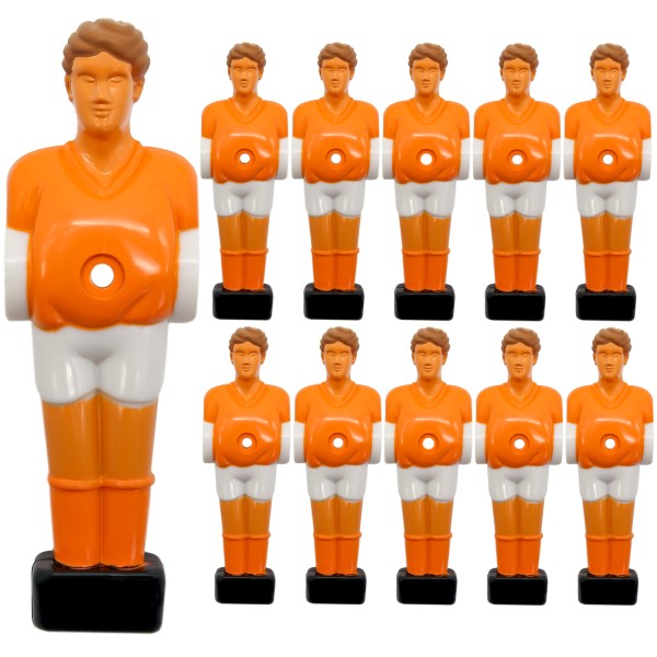 11 Tischkicker Figuren 13mm Niederlande Orange - Tisch Fussball Kicker Figuren